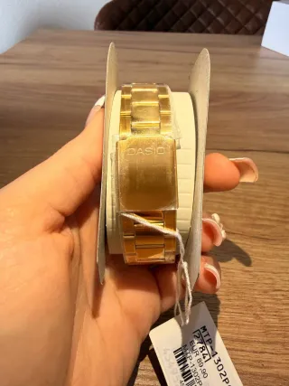 Casio dorado rebajado de precio