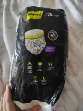 Pañales Ninjamas Talla 8-12 Años