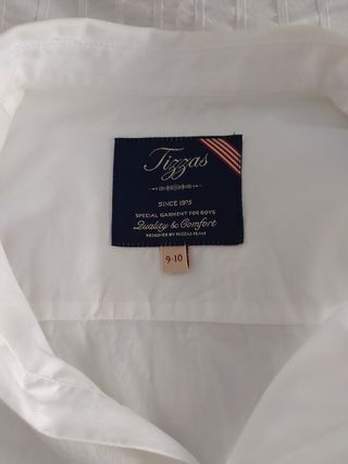 Traje Comunión Niño Azul y Blanco