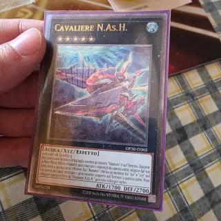 Cavaliere N.As.H. OP30-IT002 Yugioh Carta