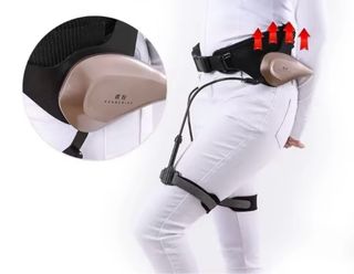 Exoesqueleto pasivo para caminar.