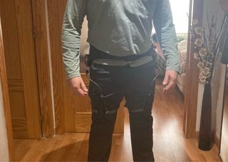 Exoesqueleto pasivo para caminar.