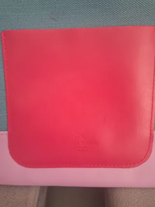 Lote:Bolso Daniel Chong azul y rosa + chanclas