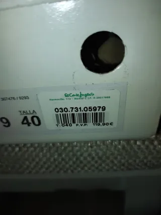 Zapatos Hispanitas piel negros talla 40