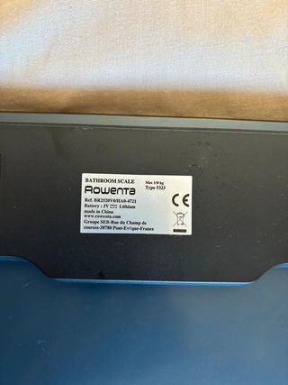 Báscula Rowenta Body Up hasta 150 kg,...