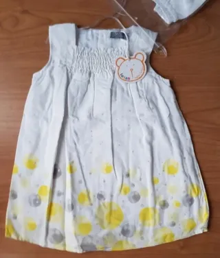 Vestido y braguita Losan 12 meses