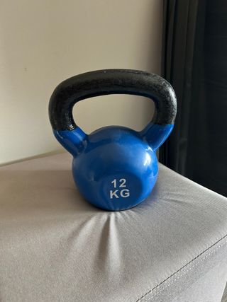 Pesa Rusa Kettlebell 12 kg Azul