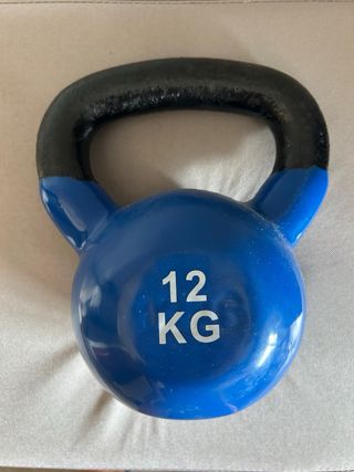 Pesa Rusa Kettlebell 12 kg Azul