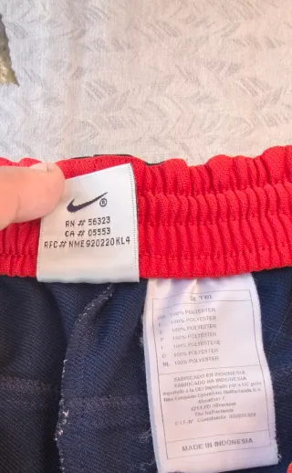 Nike Vintage Trackpants Anni 90 Tg L Blue