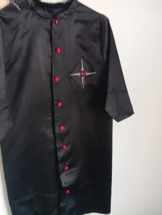 Túnica tercera caída blanca niño hasta 7 años