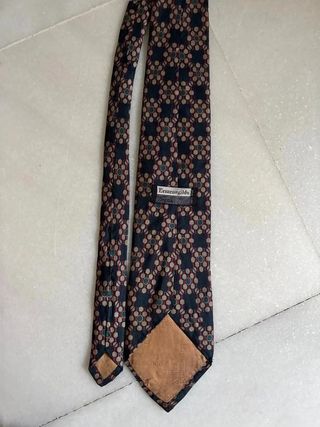 Corbata Ermenegildo Zegna vintage Seda 100%...