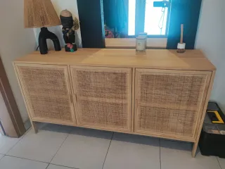 Aparador Ratán y Madera