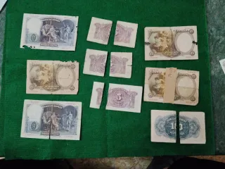 1 Billetes antiguos españoles