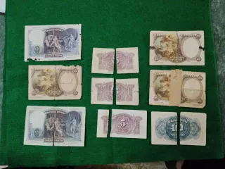 1 Billetes antiguos españoles