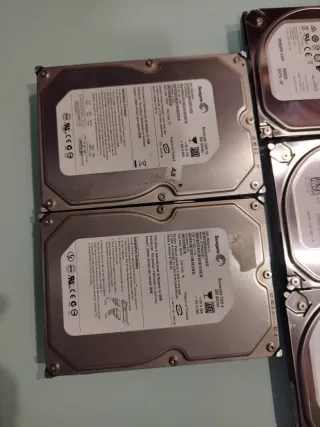 Lote Discos Duros Seagate y WD