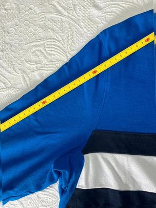 Tommy Hilfiger polo rugby manga larga Azul...