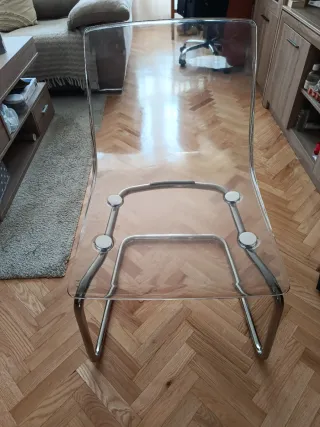 Silla Tobias Ikea Transparente