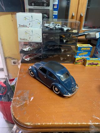 VW Beetle Solido 1/43 Azul