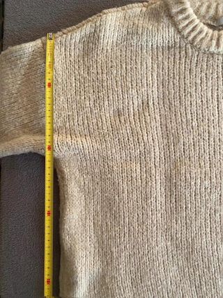 Jersey Mango (MNG suit) beige/crema de Punto...