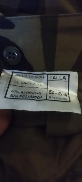 Pantalón y Chupita nueva Infantería de Marina