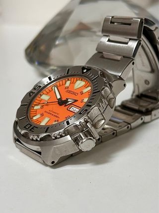 Reloj Seiko Orange Monster Automático Diver's 200m
