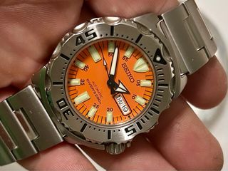 Reloj Seiko Orange Monster Automático Diver's 200m