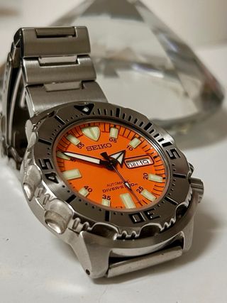 Reloj Seiko Orange Monster Automático Diver's 200m