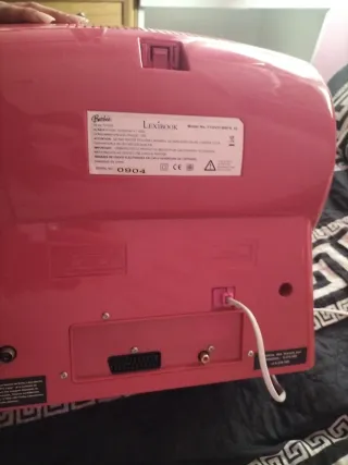 Televisor Barbie Naranja y Rosa