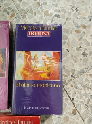 5 VHS Infantiles Tribuna