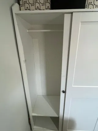 Armario corredero IKEA HAUGA blanco