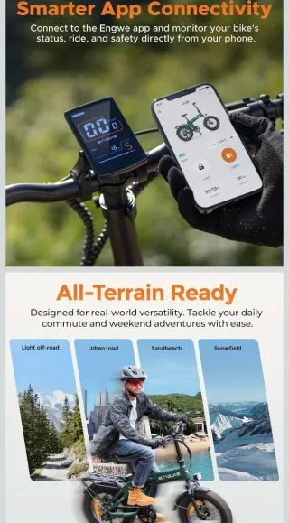 ✅ BICICLETA ELÉCTRICA ENGWE EP2 3.0 BOOST NUEVAS!✅