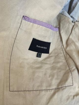 Americana Pedro del Hierro beige arena...