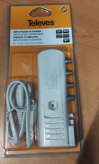 Amplificador Televes 1x3 Vivienda (interior)