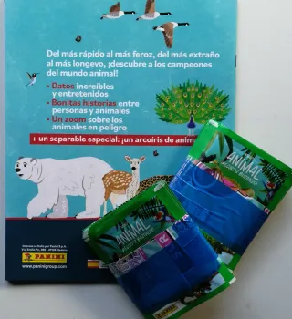 Mundo Animal - Los Records. Panini Stickers.