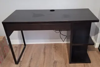 Escritorio moderno madera y metal