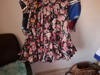 Traje de flamenca floral