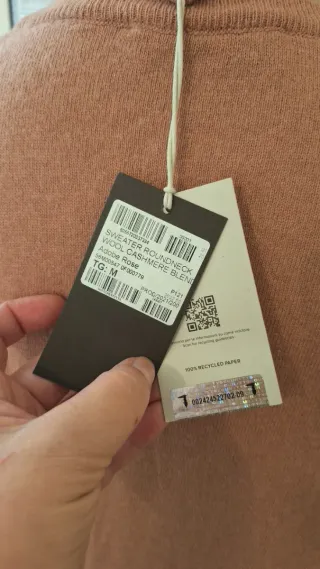 Jersey Trussardi Logo Rosa