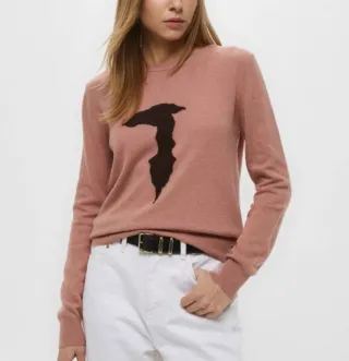 Jersey Trussardi Logo Rosa