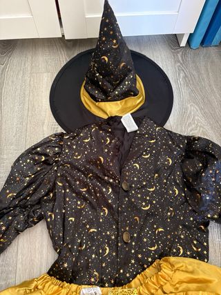 Disfraz Bruja Dorada Premium