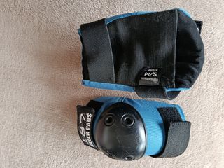 Monopatín con protecciones Killer Pads 187