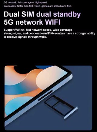 Tablet Android 14 16GB+1TB 10.1 15 Pro