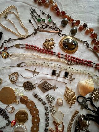 Lote bisutería antigua / vintage