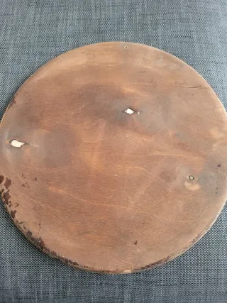 Piatto decorativo in legno