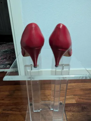 Zapatos de tacón Ellas rojos talla 38