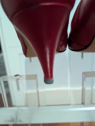 Zapatos de tacón Ellas rojos talla 38