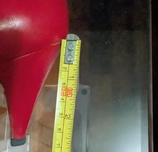 Zapatos de tacón Ellas rojos talla 38