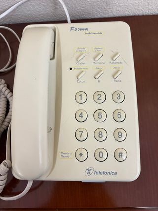 Teléfono Forma Multiservicio Beige