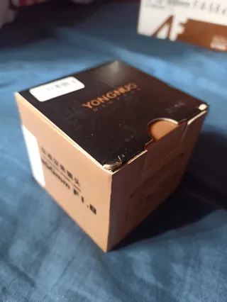 Yongnuo YN 50mm F / 1.8 AF/MF Montura EF.