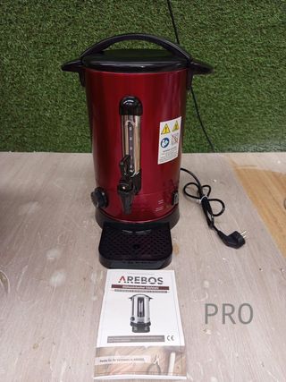 Arebos Cocina eléctrica para vino caliente 950 W 8,8 L.