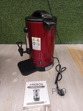 Arebos Cocina eléctrica para vino caliente 950 W 8,8 L.